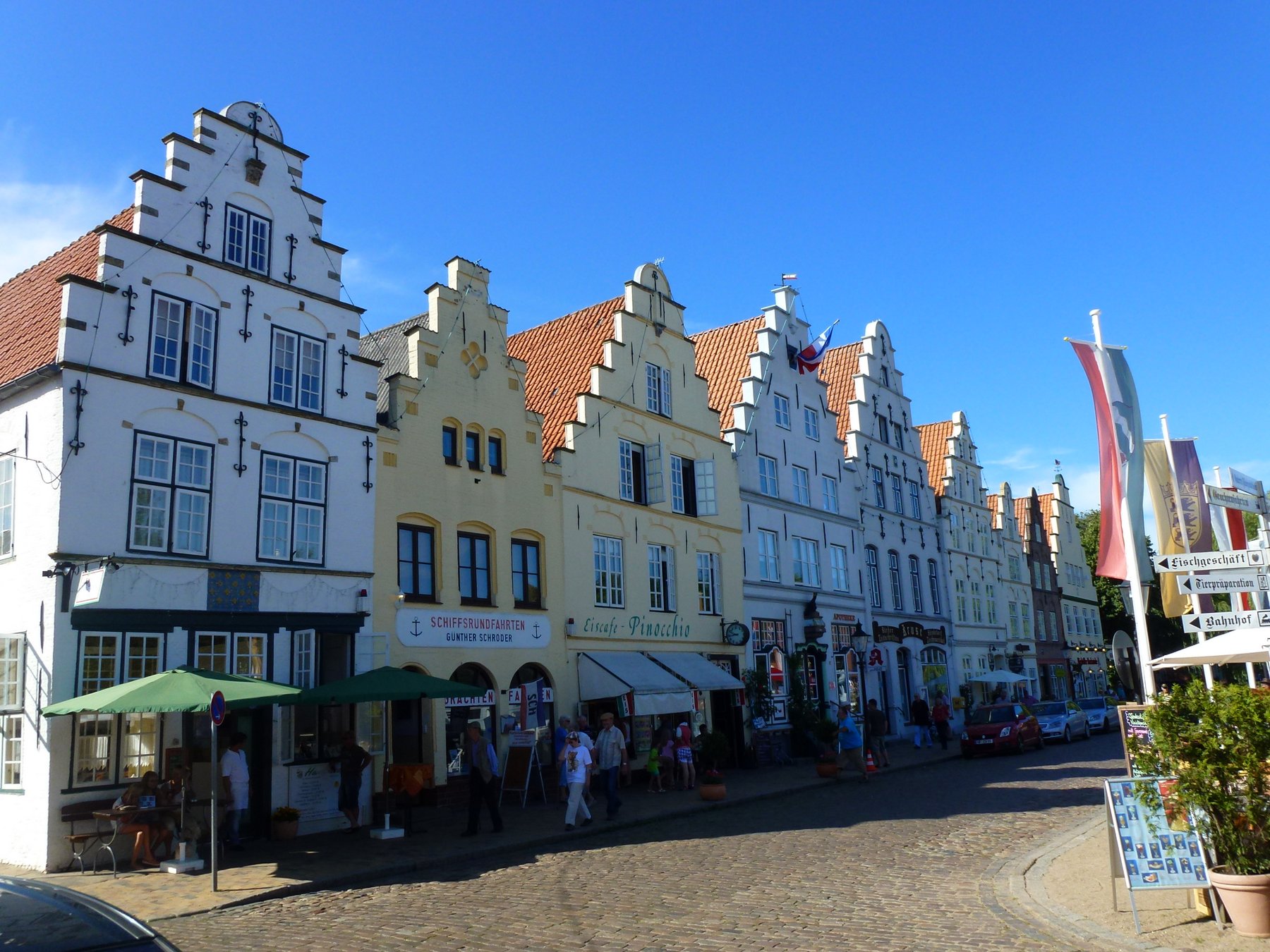 Schönes Land an der Nordsee